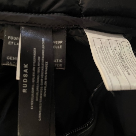 RUDSAK Women’s black jacket size small - Picture 11 of 16